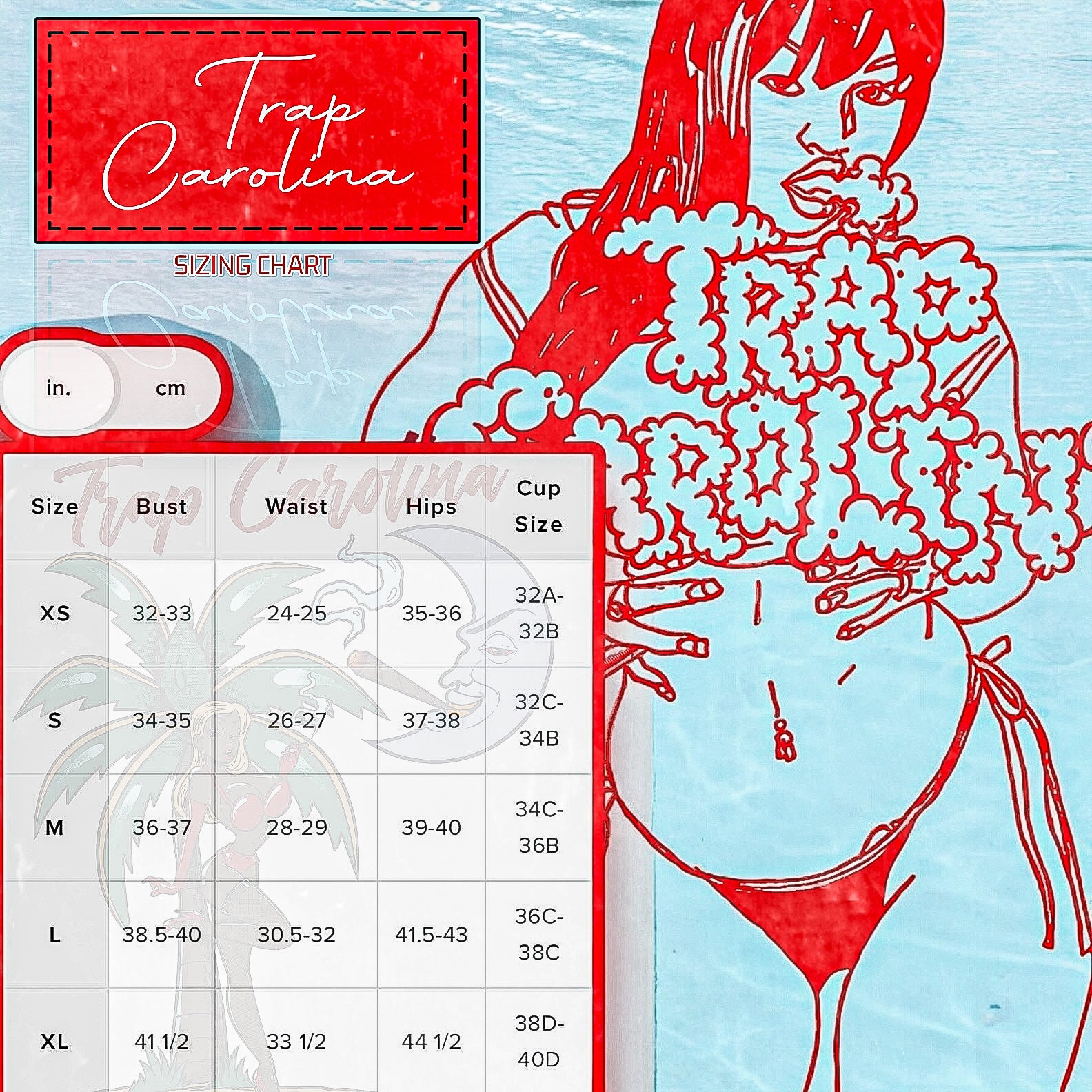 Thirst Trap Bathing Suit ( 3 Piece )